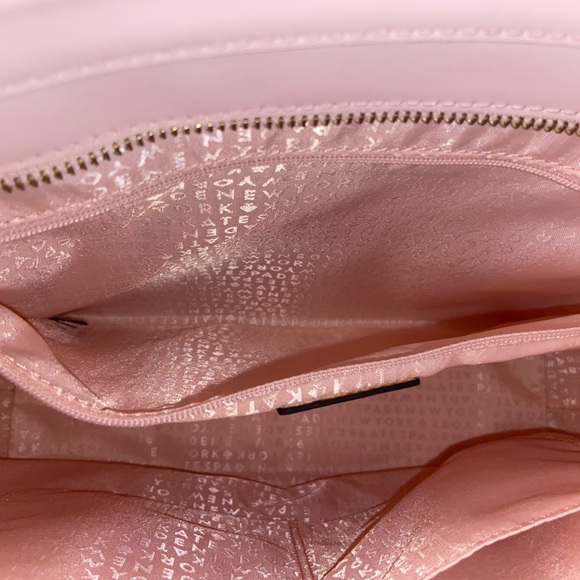 NWOT Kate Spade leather tote - blush pink - Picture 8 of 9